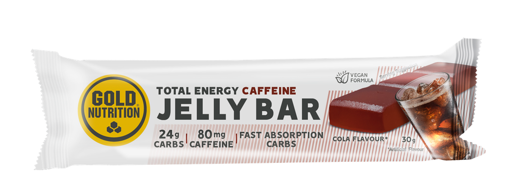 GoldNutrition - Boîte de 15 x JELLY BAR 30g