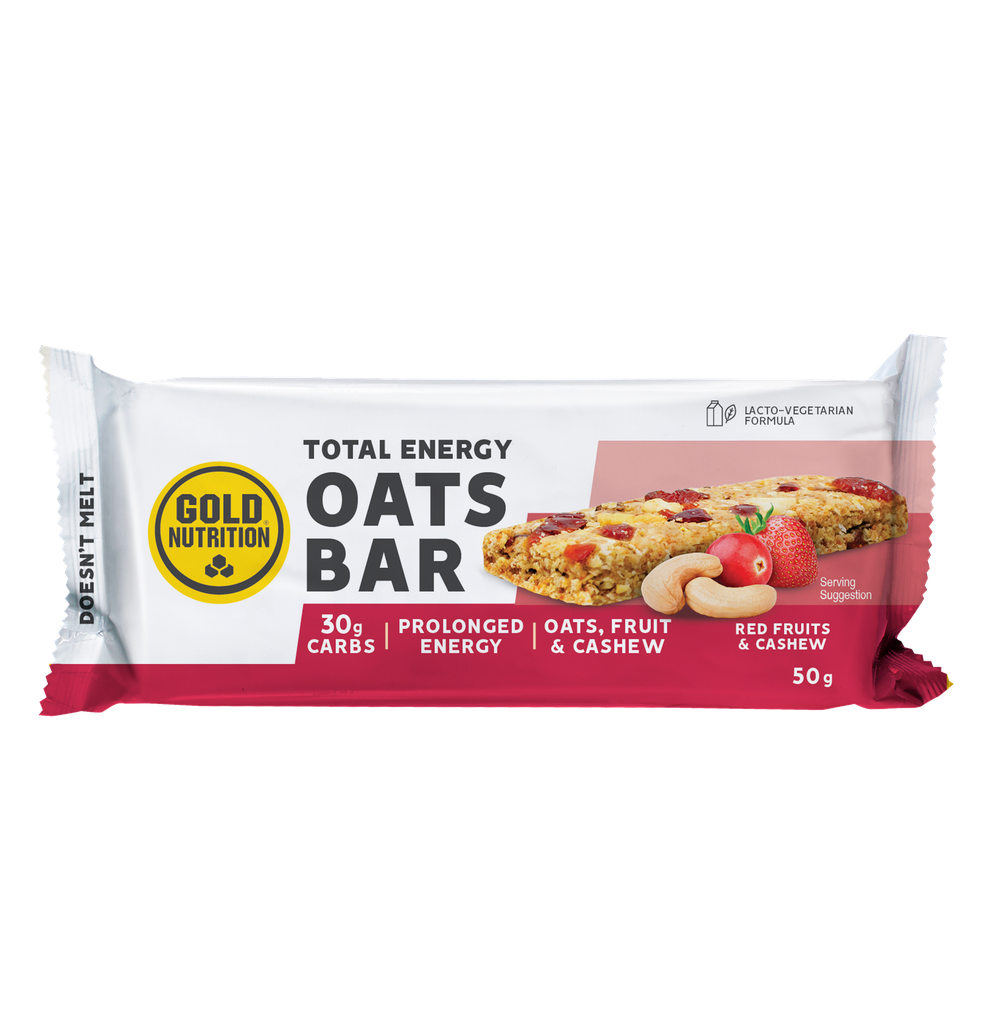 GoldNutrition - Boîte de  15x TOTAL ENERGY OATS BAR - 40g