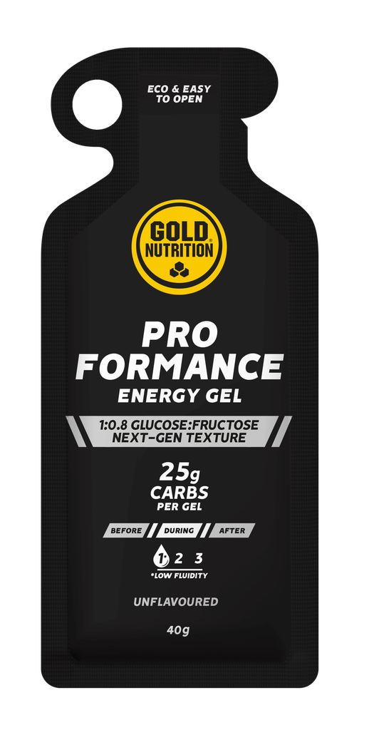 GoldNutrition - Boîte de 16x PROFORMANCE ENERGY GEL - 40g 