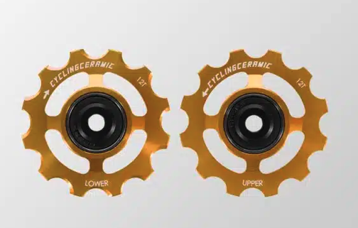 CyclingCeramic - Pulley Wheels Gold - Sram AXS RED / FORCE / RIVAL