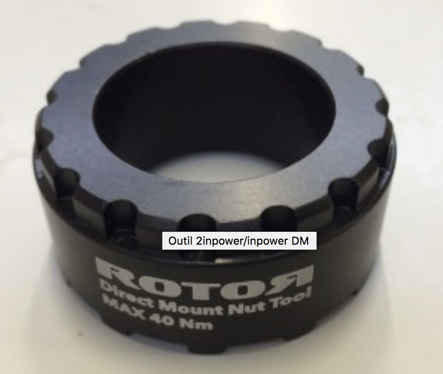 Rotor - 2inpower Direct Mount Spider Nut Tool