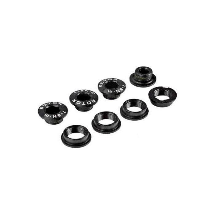 Rotor - Road 1x Bolt Set - 4 Bolts/4 Nuts - Bk (XX)