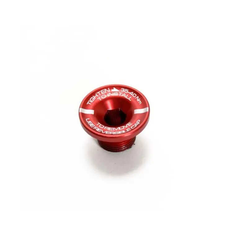 Rotor - 3d+/3d30/Rex1 Alloy Drive Side Bolt Red