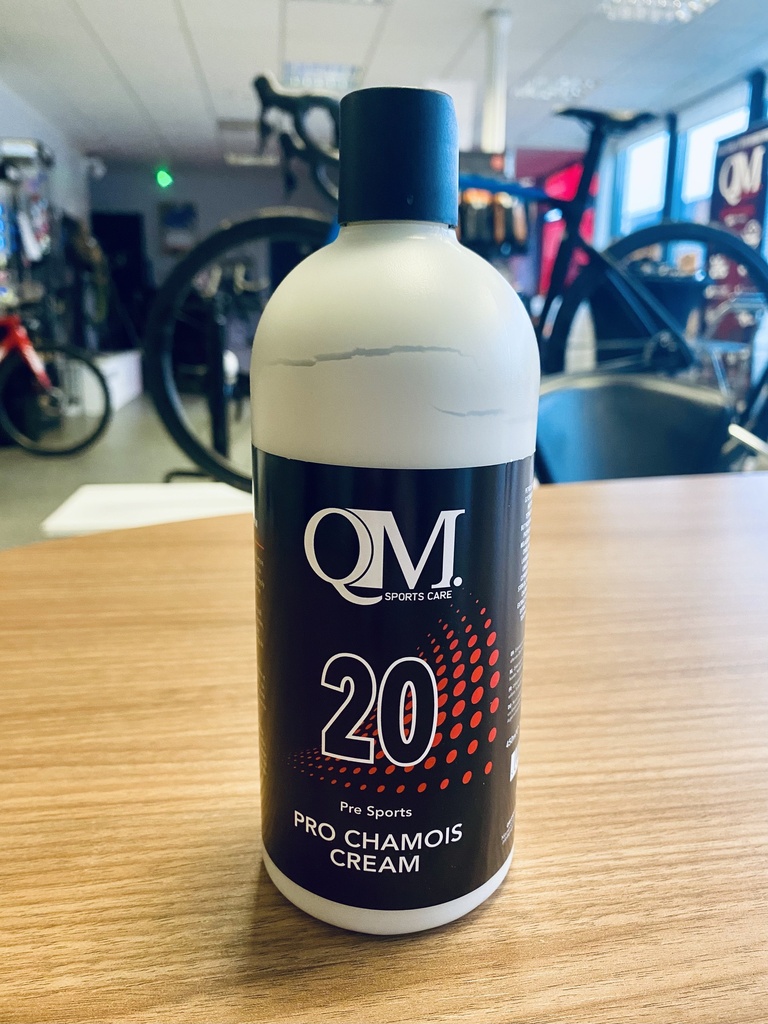 QM Sports Care - Qm20 Pro Chamois Cream 450ml