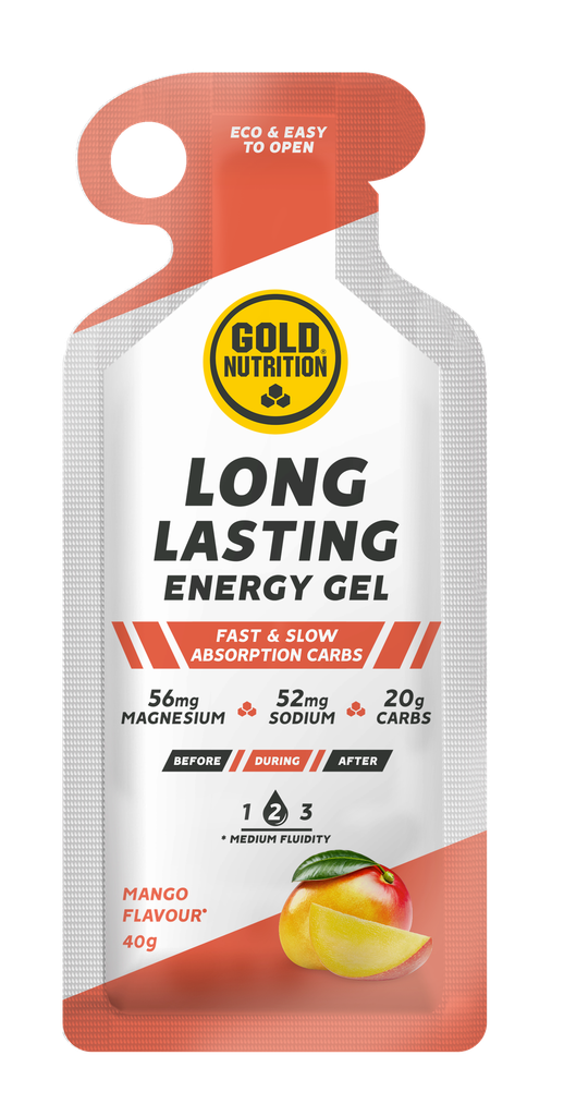 Gold Nutrition - Boîte de 16x LONG LASTING GEL - 40g