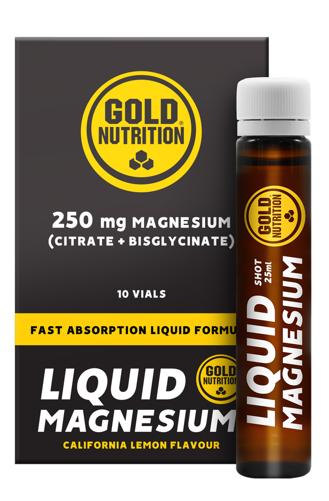 Gold Nutrition - Boîte de 10 Capsules de MAGNESIUM 25ml