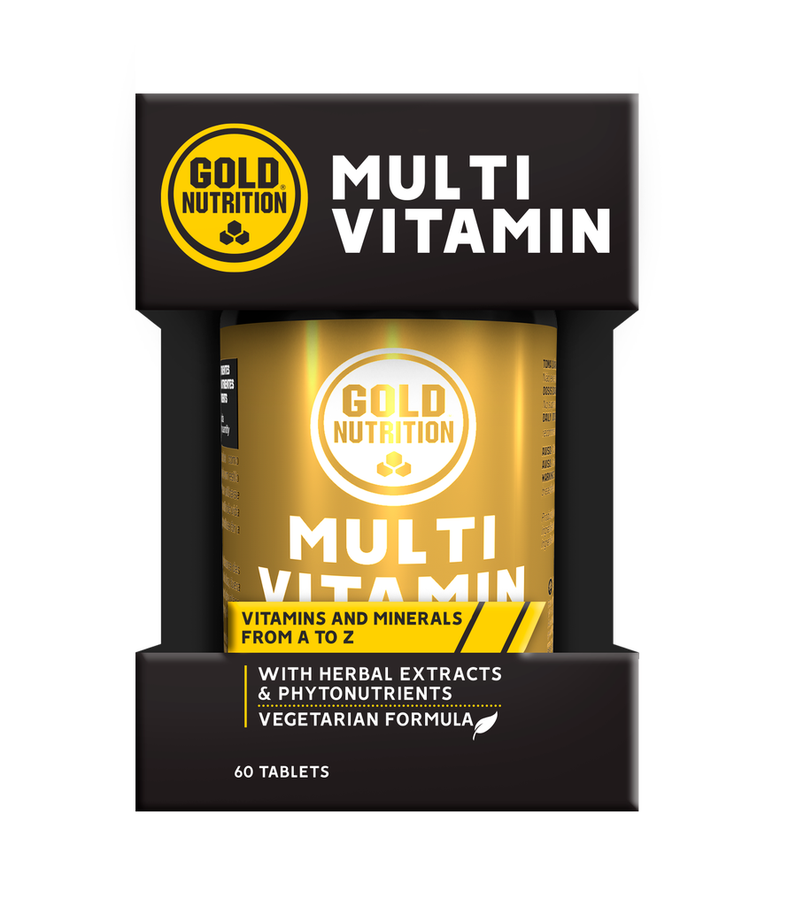 GoldNutrition - Boite de 60 compléments MULTIVITAMINES