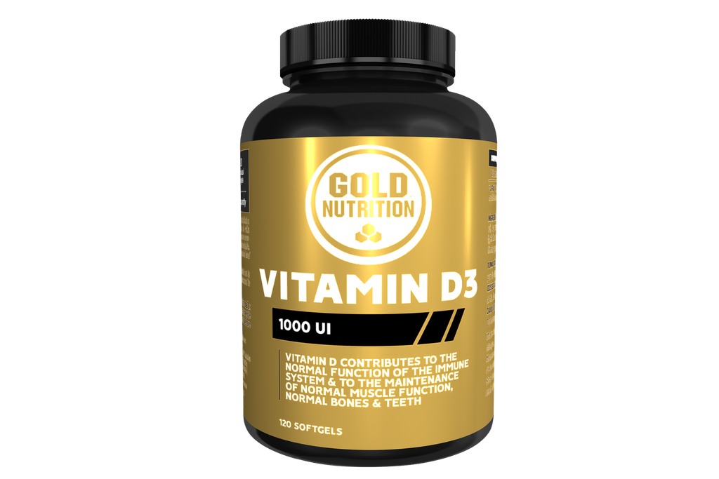 Gold Nutrition - Boite de 120 capsules VITAMINE D3 