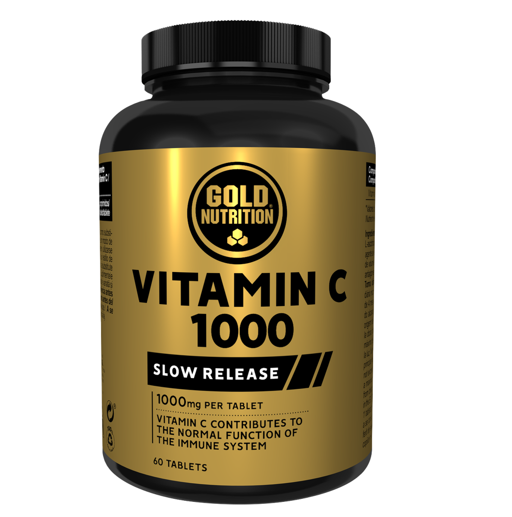 Gold Nutrition - Boite de 60 capsules VITAMINE C 1000mg