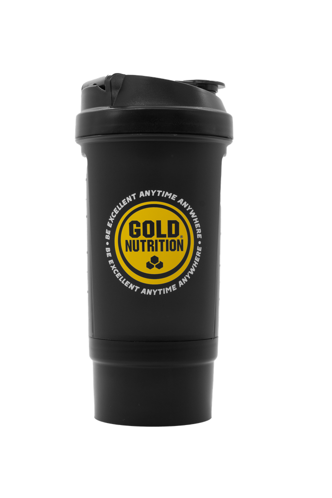 GoldNutrition - Shaker 500ml + Réservoir