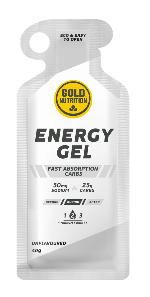 GoldNutrition - Boîte de 16x ENERGY GEL 40g