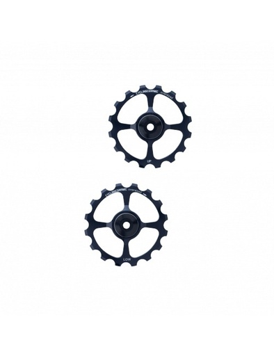 CyclingCeramic - 2 x Pulley wheels 16 tooth for replacement for Sram Mechanical only R