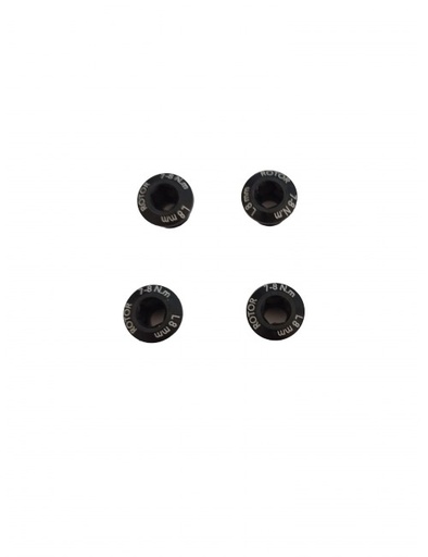 [C00-001-00160] Rotor - 1x Grx Bolt Set 4 Bolts Black