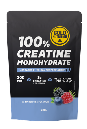 GoldNutrition - Sachet de 200g CREATINE MONOHYDRATE