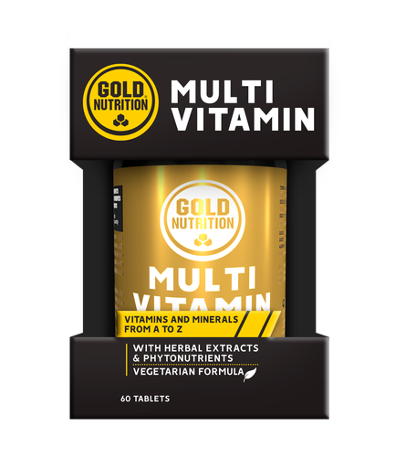 [GN61239] Gold Nutrition - Boite de 60 compléments MULTIVITAMINES