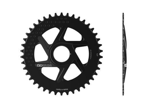 QO - GRAVA Plateau 1X DM Rond (compatible QO/Rotor)