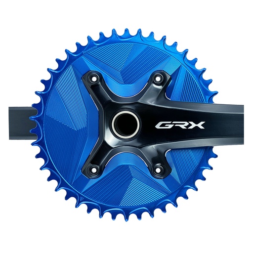 ALUGEAR - Plateau 1x Rond AERO Shimano GRX 11/12v - Gravel